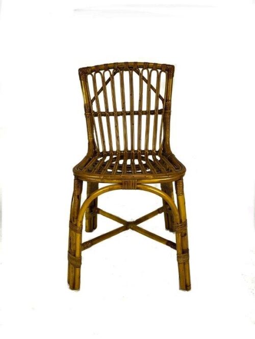 Vintage Rattan Side Chair
