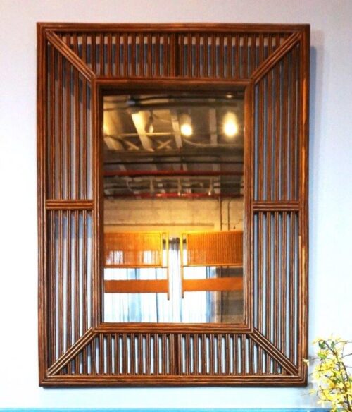 Bielecky Brothers Rattan Mirror