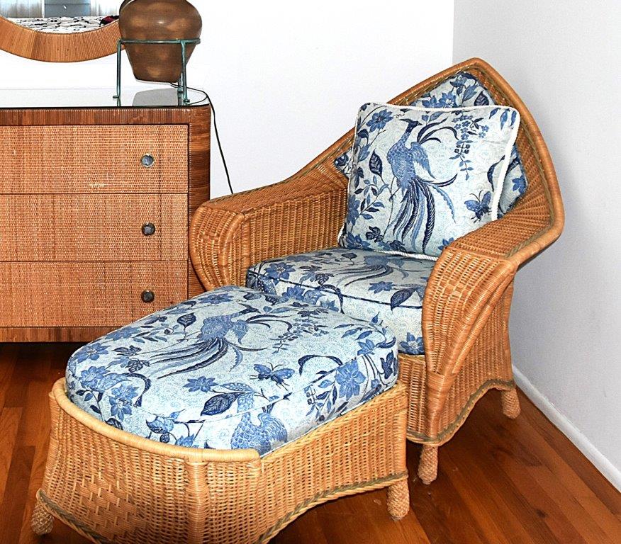 Vintage Wicker W8720-Lounge Chair